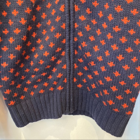 NWT Jacquard Knit Zipup Cardi - Picture 4 of 5